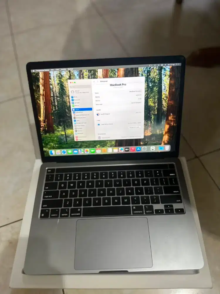 Jual Macbook Pro M1 8/512GB Ex IBOX