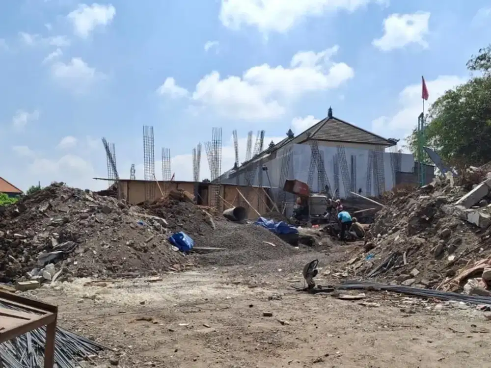 Rumah Baru Modern Tropis 3 Kamar Dijual di Kuta Utara, Badung