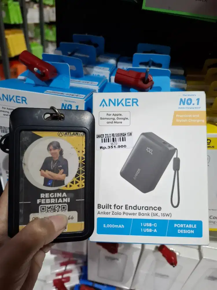 ANKER ZOLO PB 5000MAH 15W | ATLANTIS DAHSYAT