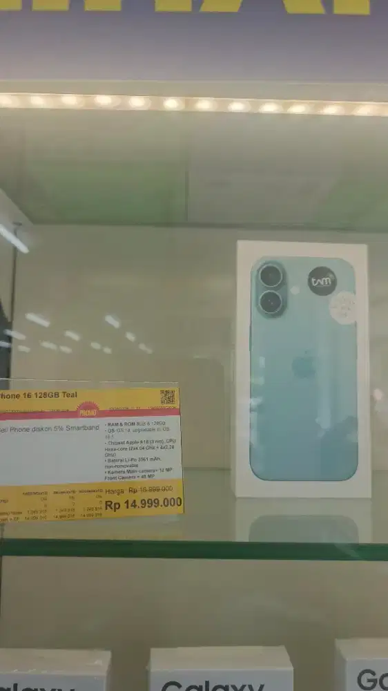 Iphone 16 128GB TEAL