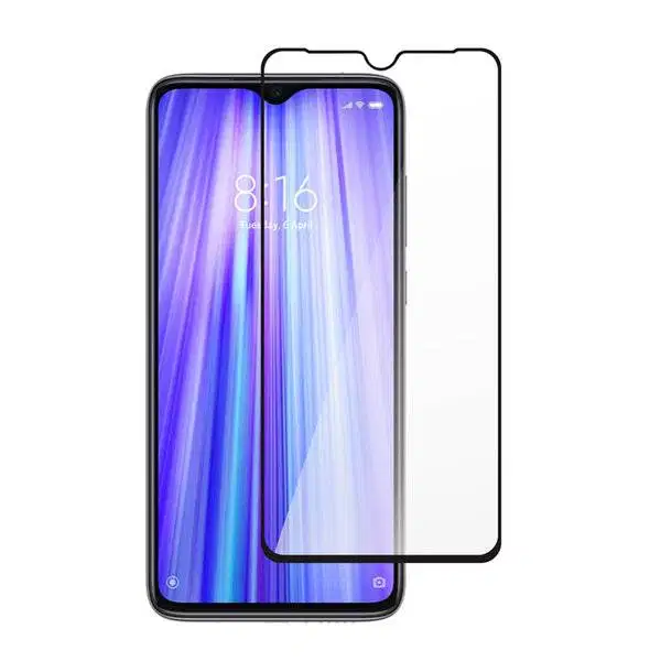 Tempered Glass Color Side Full Xiaomi Redmi Note 8 Pro