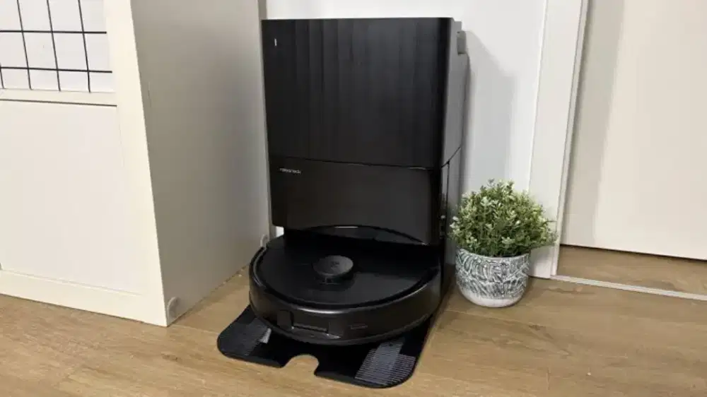 Robot Vacuum Cleaner Otomatis + Docking Station – Smart Vacuum Rumah