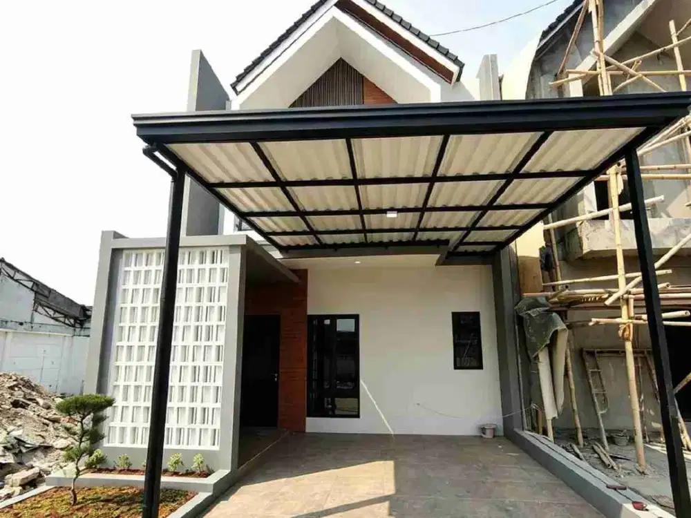 rumah baru dalam cluster di Pondok Kelapa Jaktim