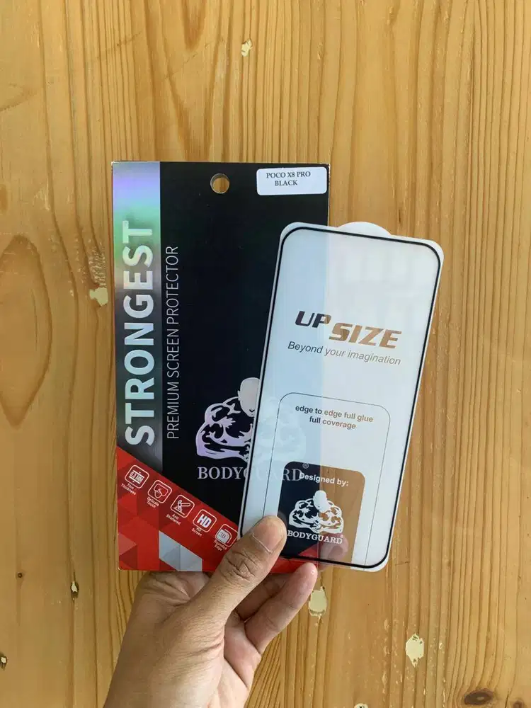 Tempered Glass Color Side Full Xiaomi Poco X8 Pro