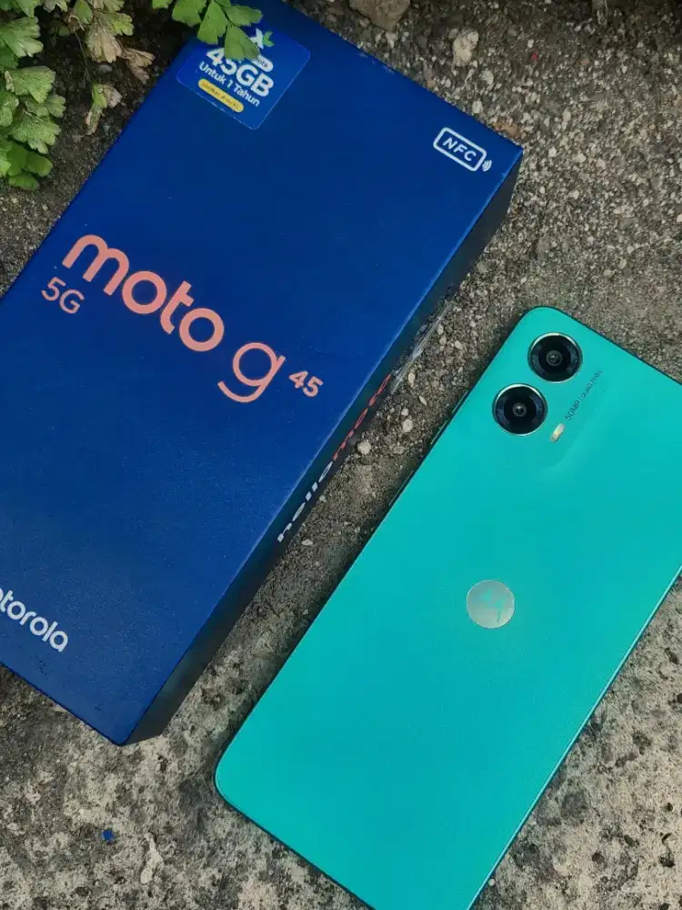 Motorola G45 5G 9/256 Gb Mirah Mulus bergaransi