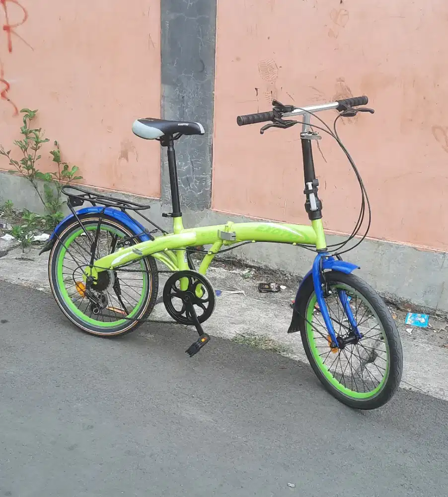 Jual sepeda lipat exotic uk 20 speed 6.