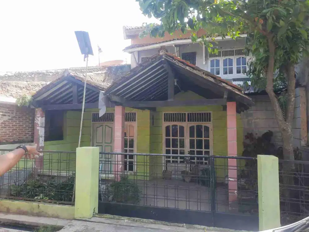 Rumah 2 jd 1 di Perum Permata Biru Sukarame