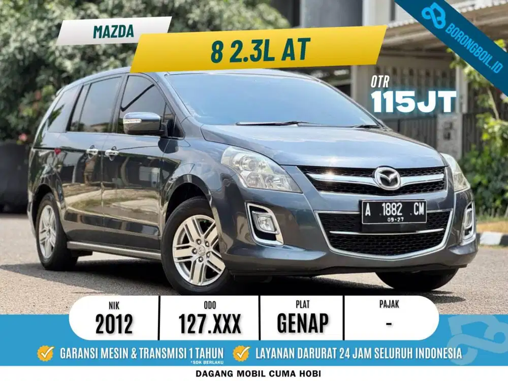 TERMURAHH Mazda 8 2.3L at 2012 abu abu