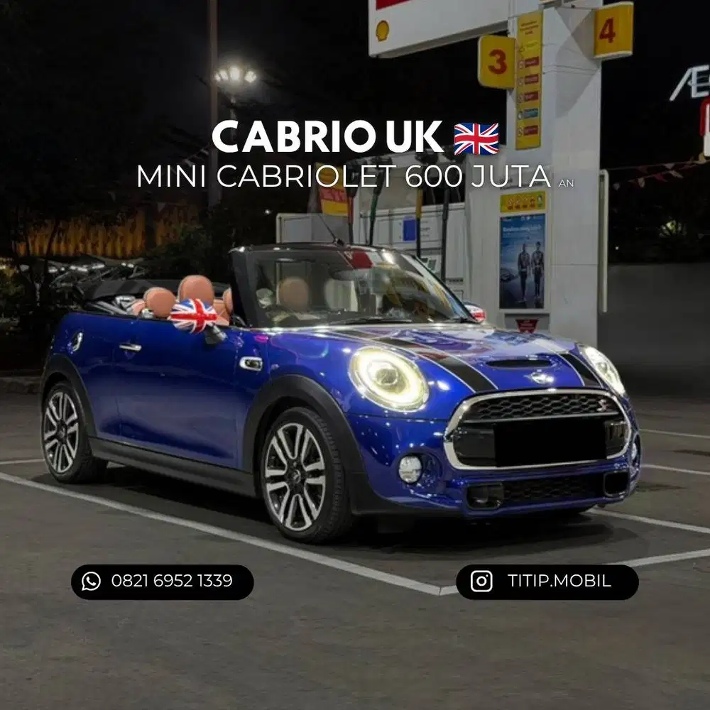[CASH] MINI Cooper S Cabriolet 2.0 Turbo JCW Package 2020