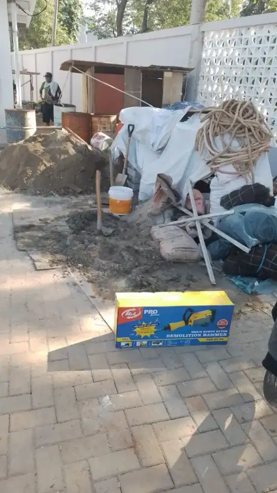 Mesin bobok jackhammer stamper kodok
