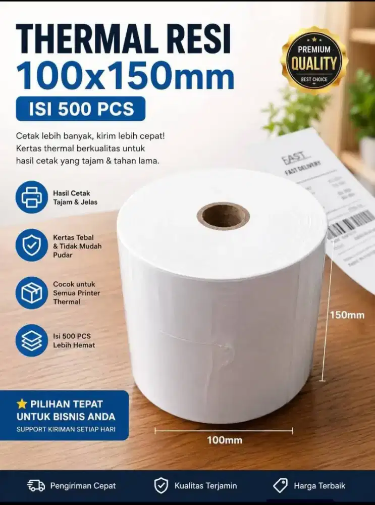 Label Thermal Resi