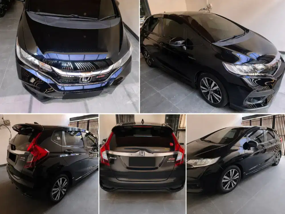 Honda Jazz RS i-VTEC 2019 - Black - TERAWAT SIAP DIPAKAI
