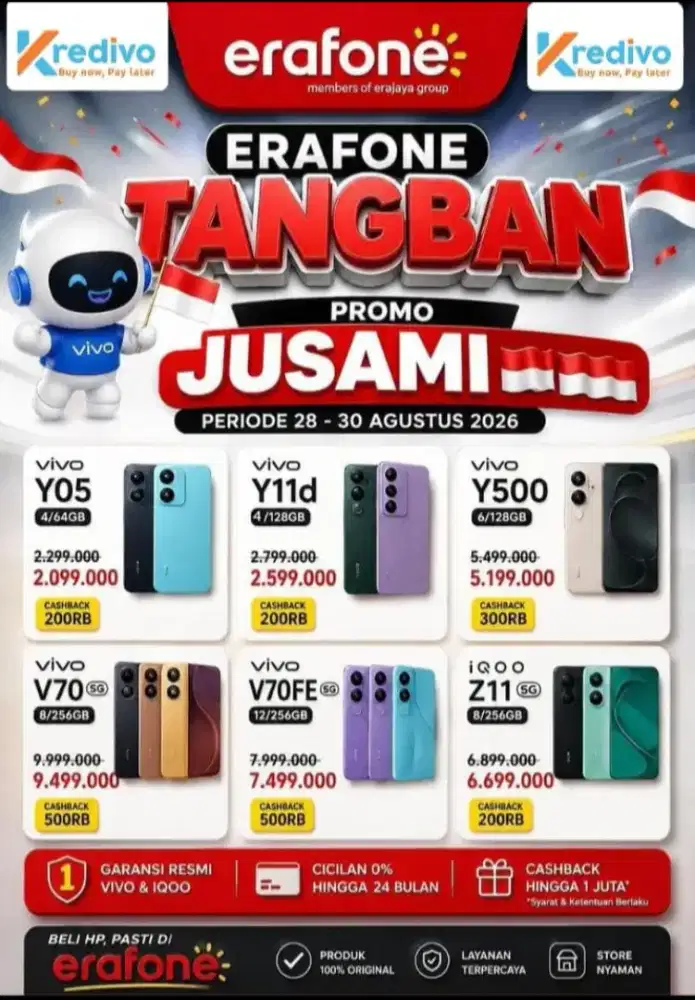 Vivo Series bisa kredit cuma pakai ktp