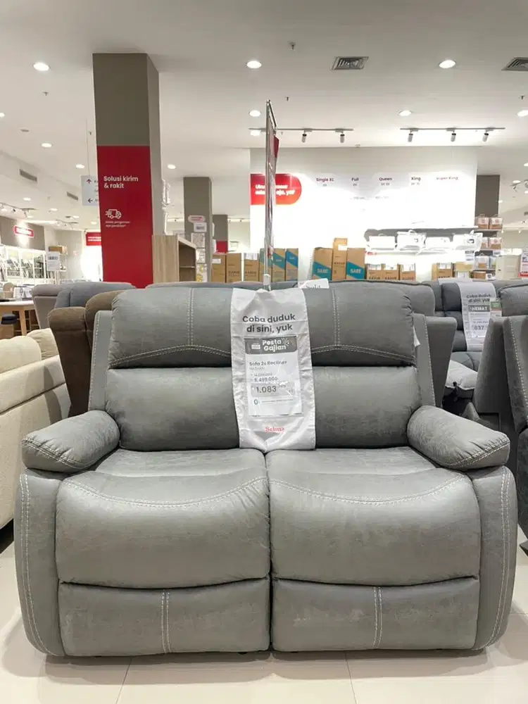 SOFA RECLINER 2 DUDUKAN