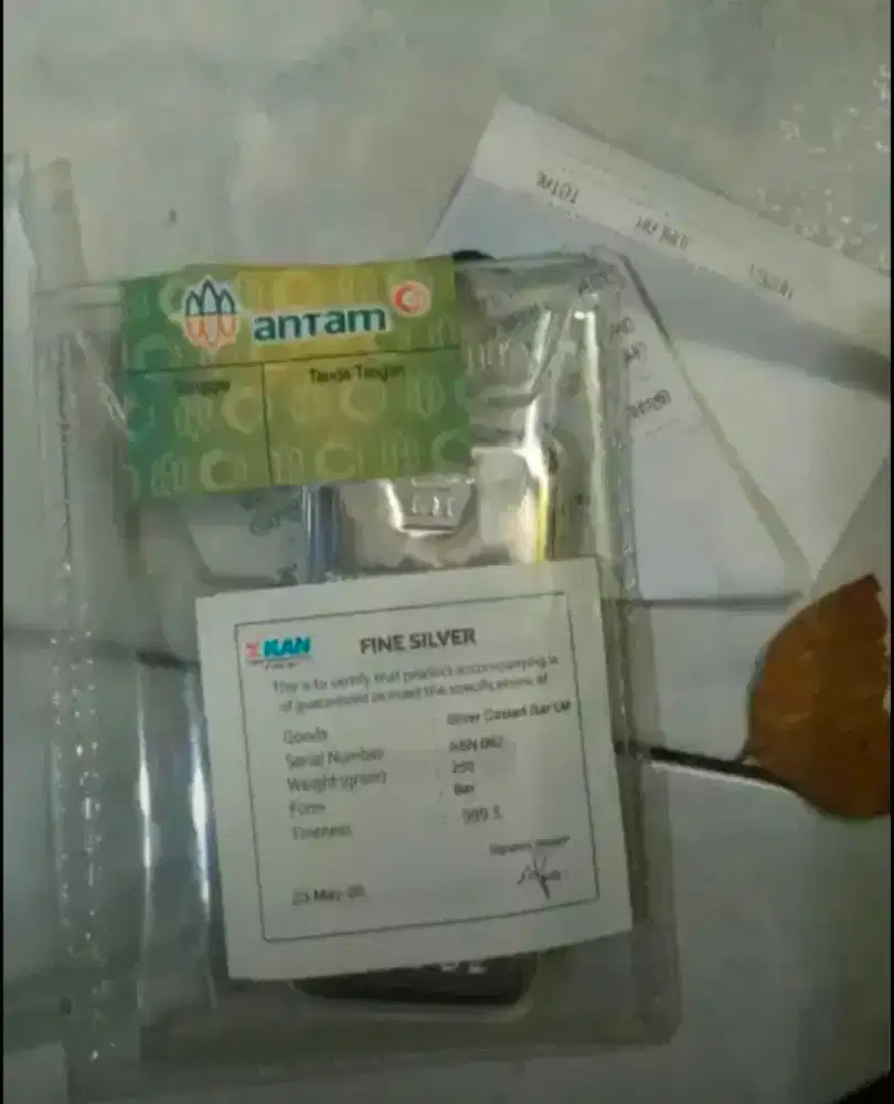 Perak antam 250gr 2026