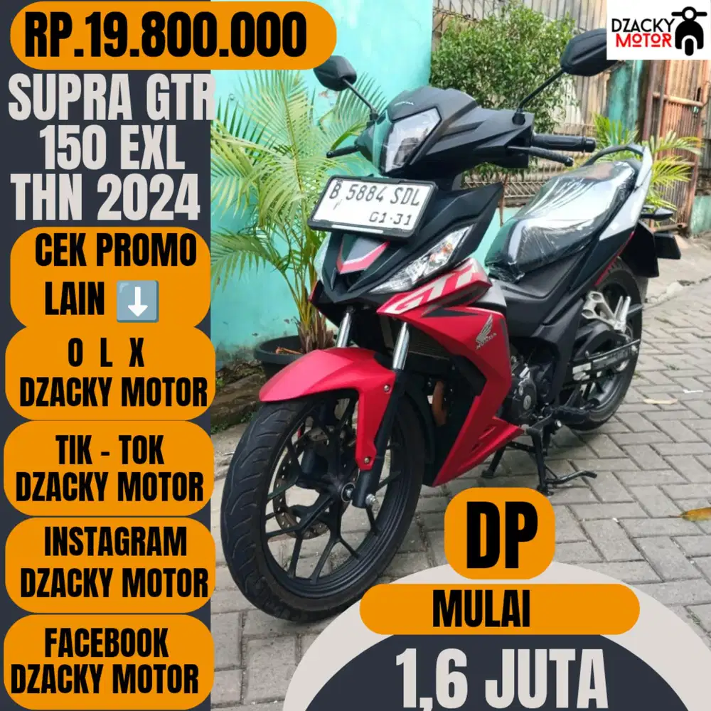 SUPRA GTR 150 EXL 2024 SECOND LIKE' NEW