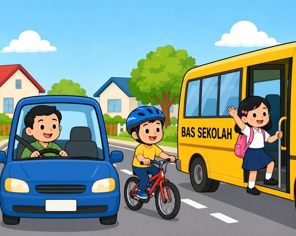 Loker Anter jemput Anak sekolah