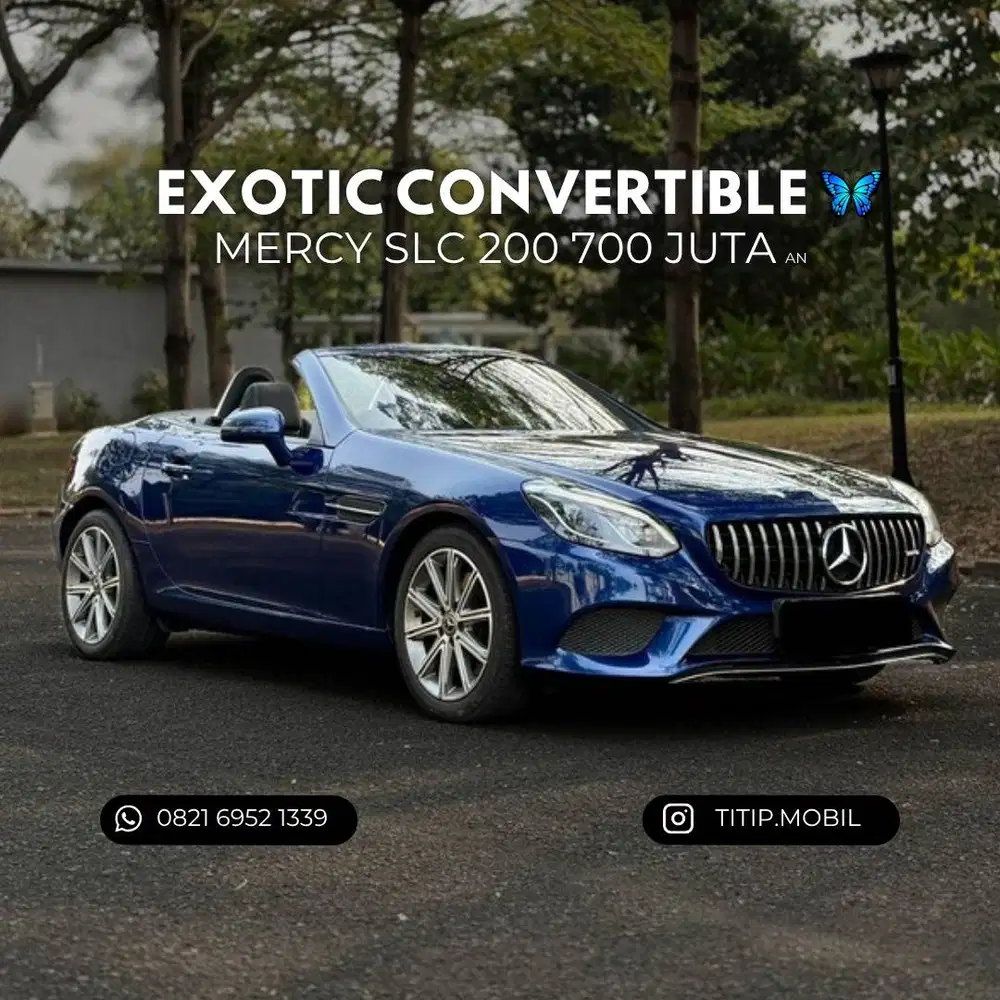 [CASH] Mercedes-Benz SLC 200 AMG Cabriolet 2018