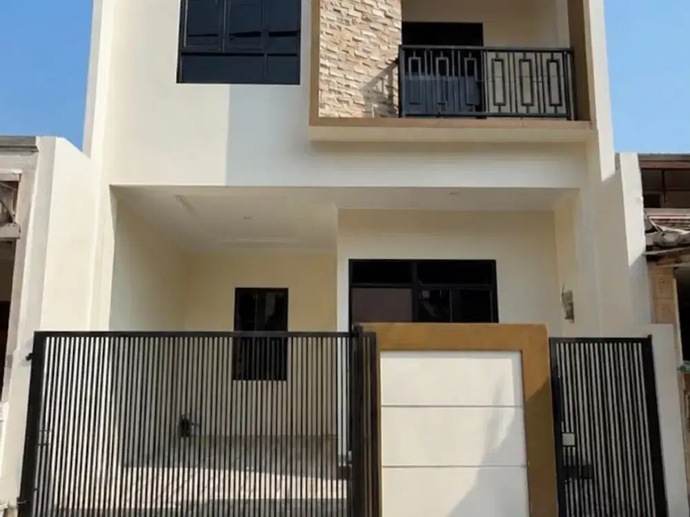 DIJUAL RUMAH 2 LANTAI BANGUNAN BARU DI PONDOK UNGU PERMAI BEKASI