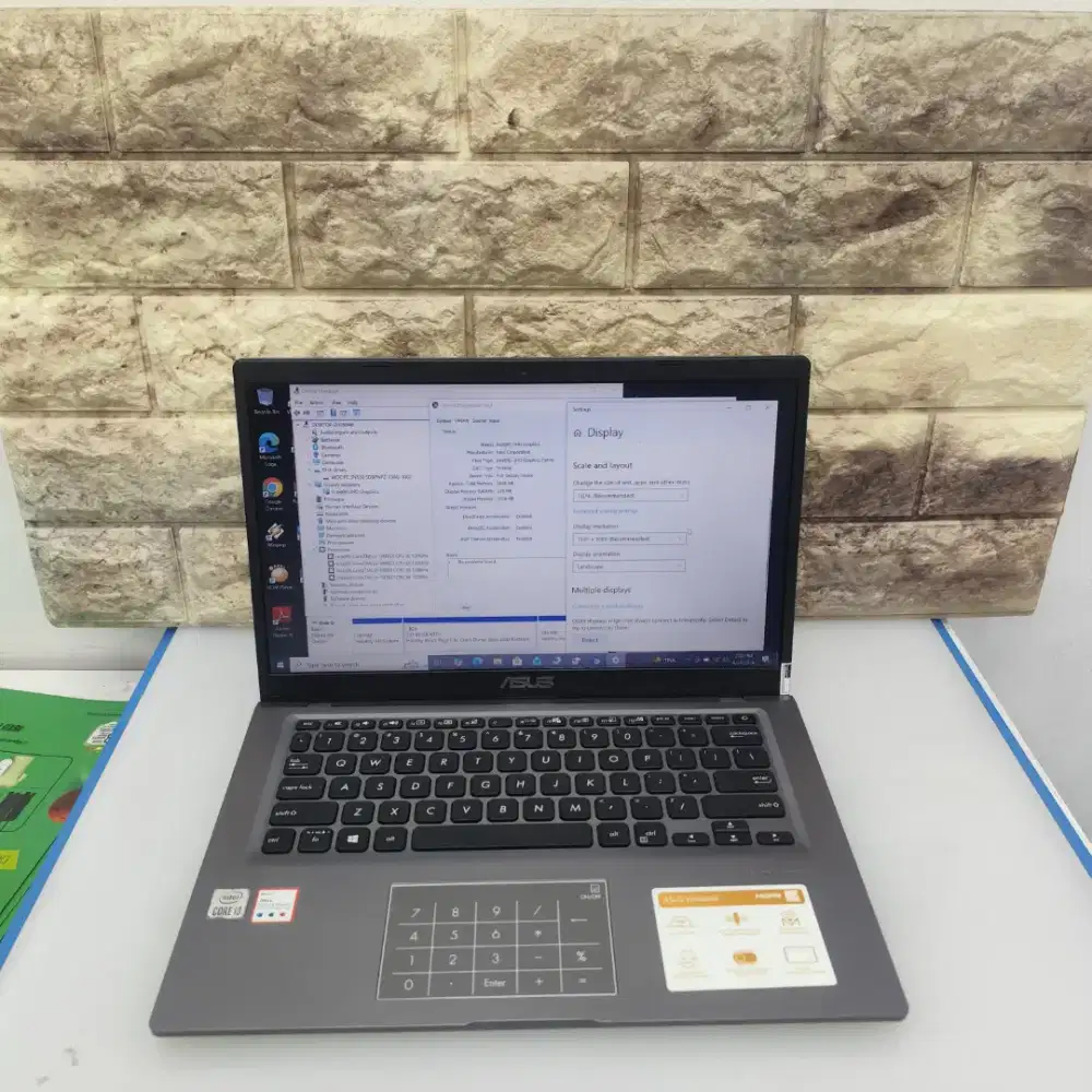 Laptop Asus VivoBook X415JAB Core i3-1005G1 Ram 4GB Ssd 256GB FHD