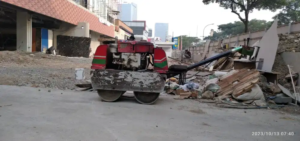 Mesin roller 2ton mesin bobok jackhammer