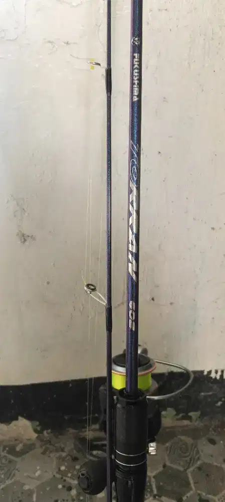 Jual 1 set joran pancing tinggal pake doang