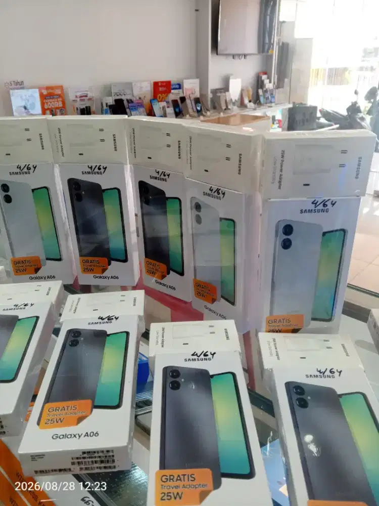 SAMSUNG A06 4/64 NEW ORI RESMI