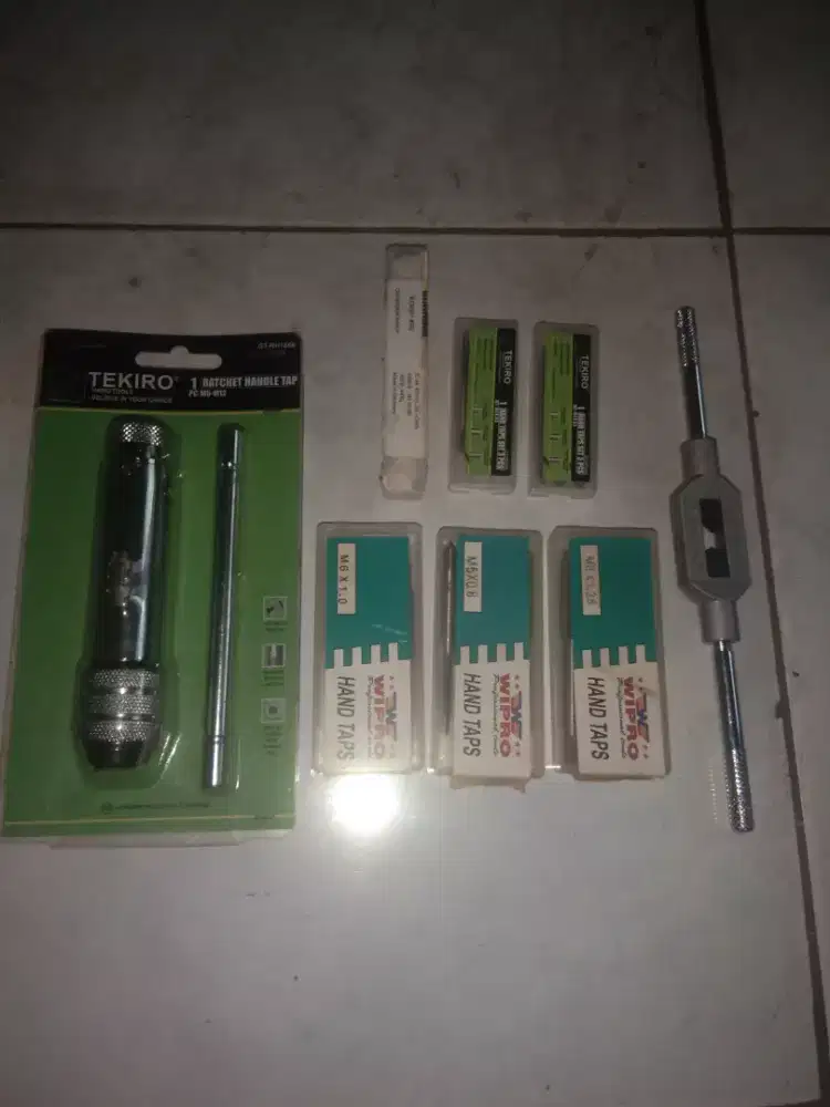 Gagang ratchet taping drat baut TEKIRO