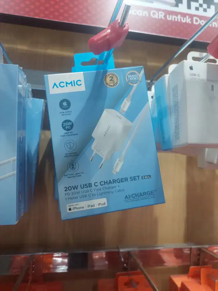Acmic Charger Usb C to L Support apple
