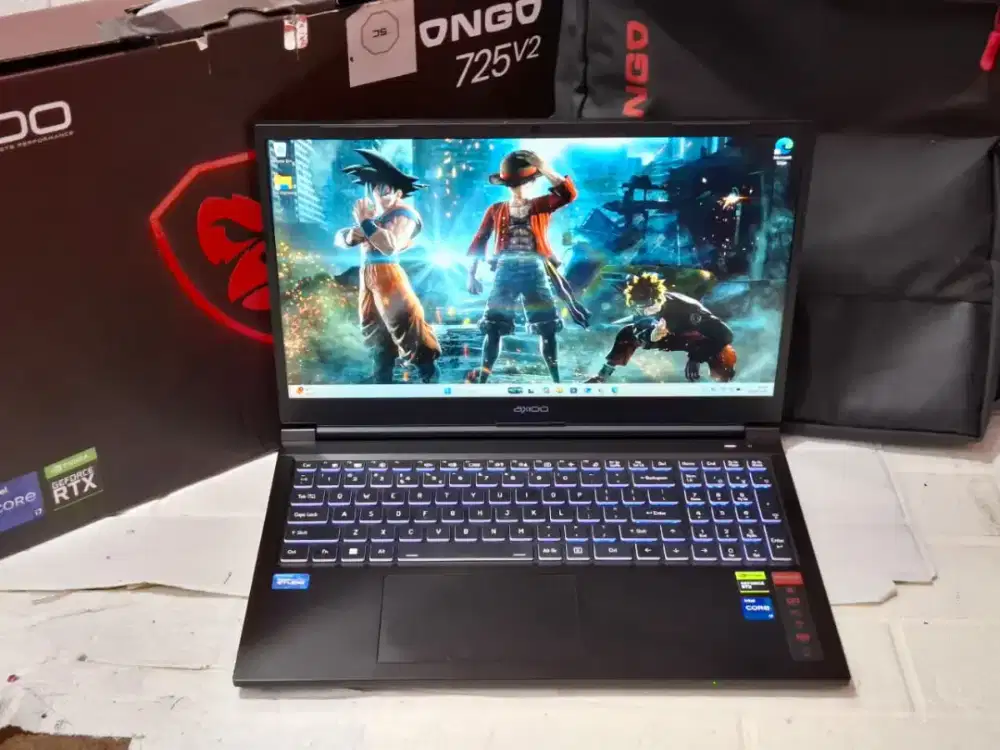 Laptop Axioo  Pongo 725 V2 Gaming Fulsett like new