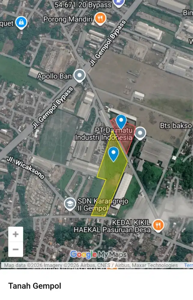 Jual Tanah Siap Bangun, Lokasi Strategis