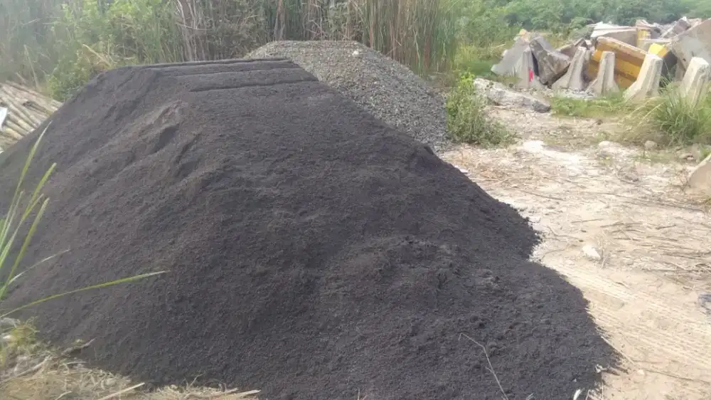 Sirdam pasir cor hitam pasir pasang
