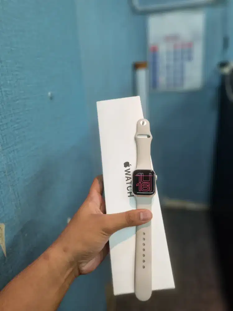Apple watch SE Gen 2 40mm Garansi Inter Fullset