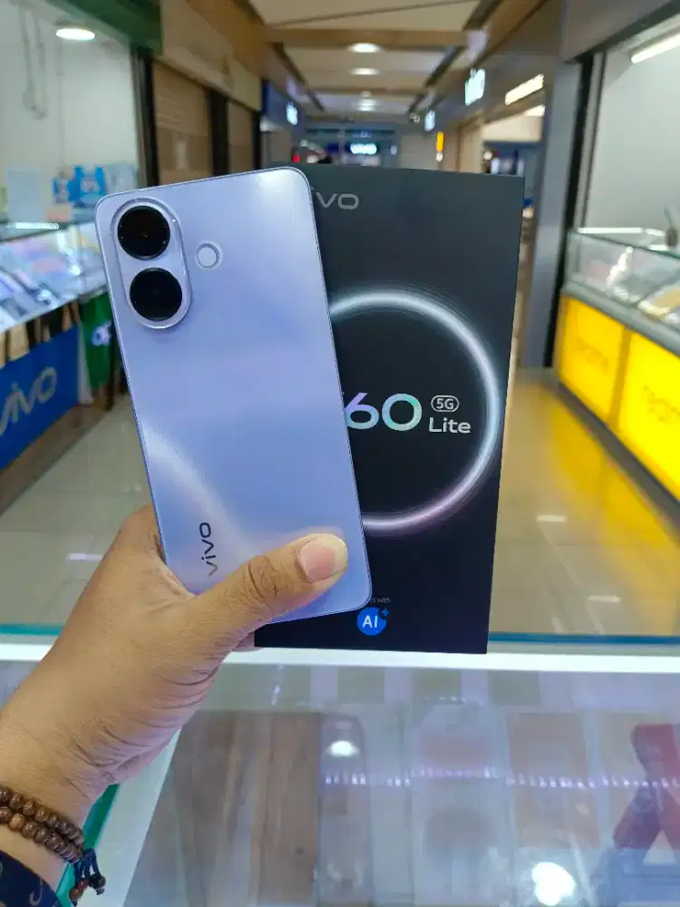 Vivo V60 Lite 5G 8/256 Blue Super Premium 100% Garansi Resmi Vivo