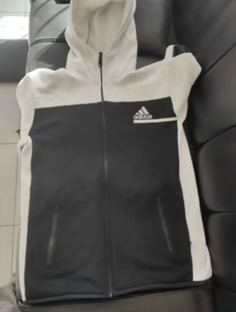 Jaket Hoodie ADIDAS ORIGINAL 100% ( spesial edition )