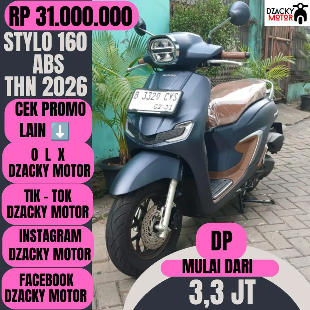 STYLO 160 ABS THN 2026