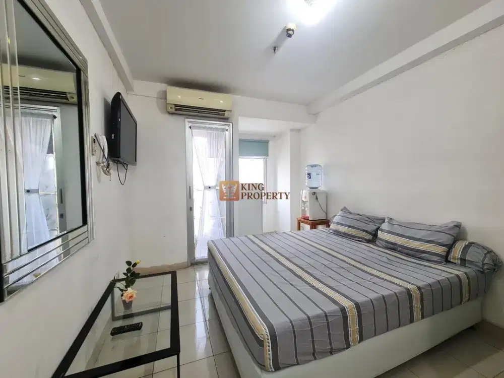 Cari Studio Murah? Apartemen Green Bay Pluit Greenbay Luas 21M2 Tower Depan Furnished Siap Huni
