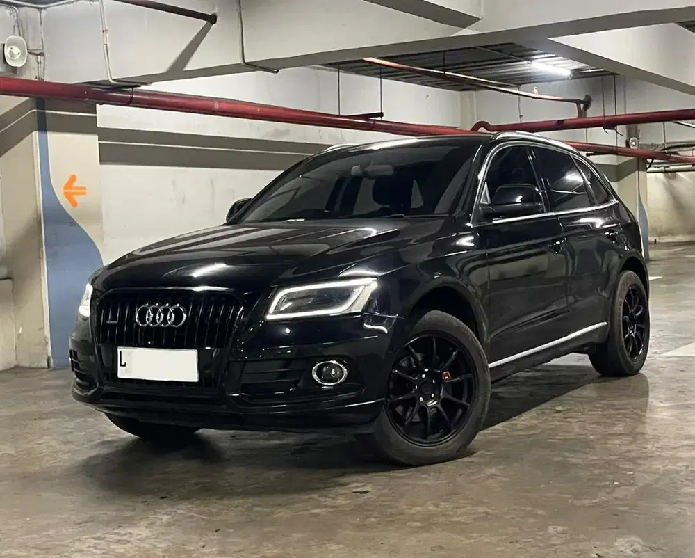 Audi Q5 2.0 TFSI Turbocharged Quattro Matic 2013 Facelift Hitam Plat L