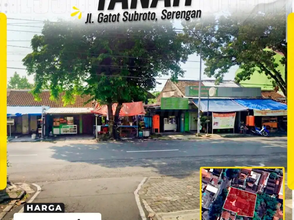 Lahan Komersial Prime Location di Pusat Kota Solo – Sangat Langka & Prospektif!