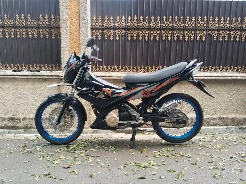 Suzuki satria fu th 2014 ss lengkap pajak pules
