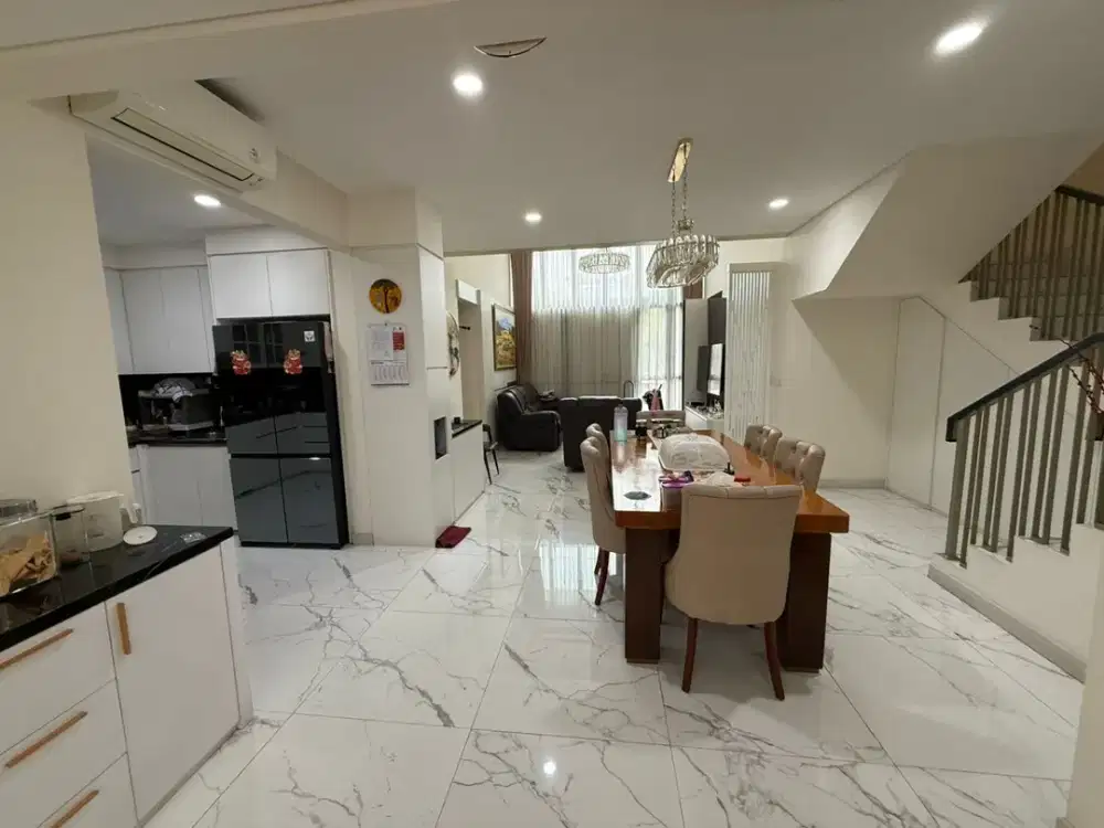 Jual Rumah Mewah Cluster Asya Dengan High Ceiling yang memukau, Jakarta Garden City, Cakung 007