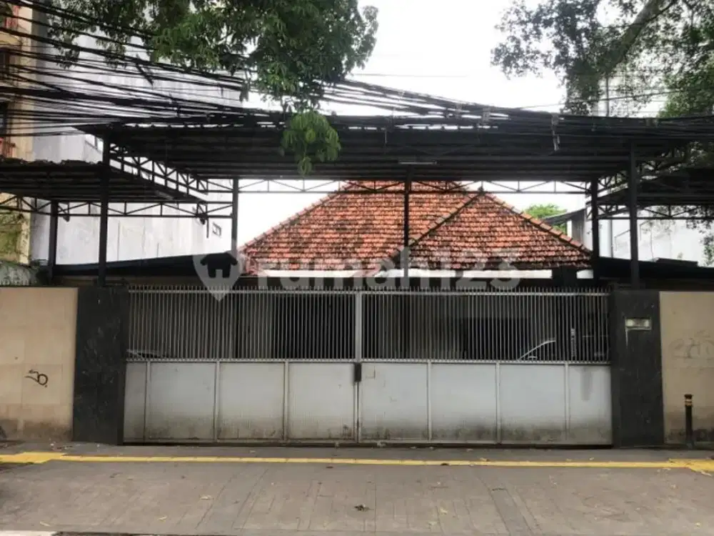 Rumah Tua Hook di Jl Wahid Hasyim , Jakarta Pusat