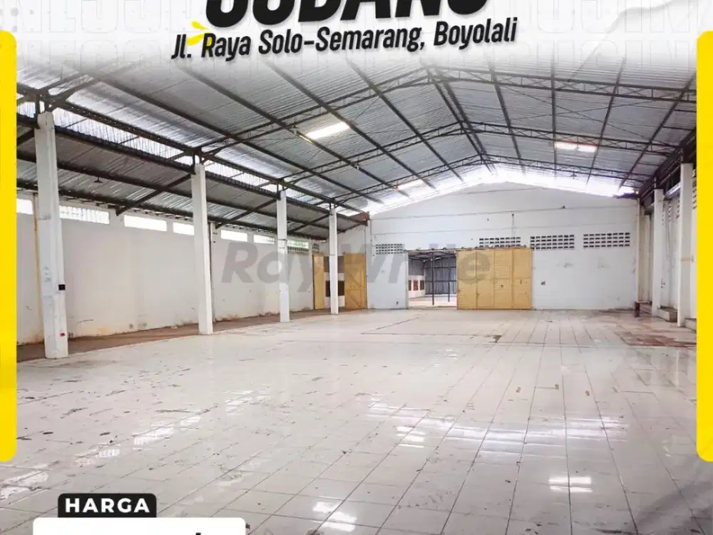 Kompleks Gudang Siap Pakai – Akses Jalan Utama, Dilengkapi Ruang Kantor & Mess Karyawan!