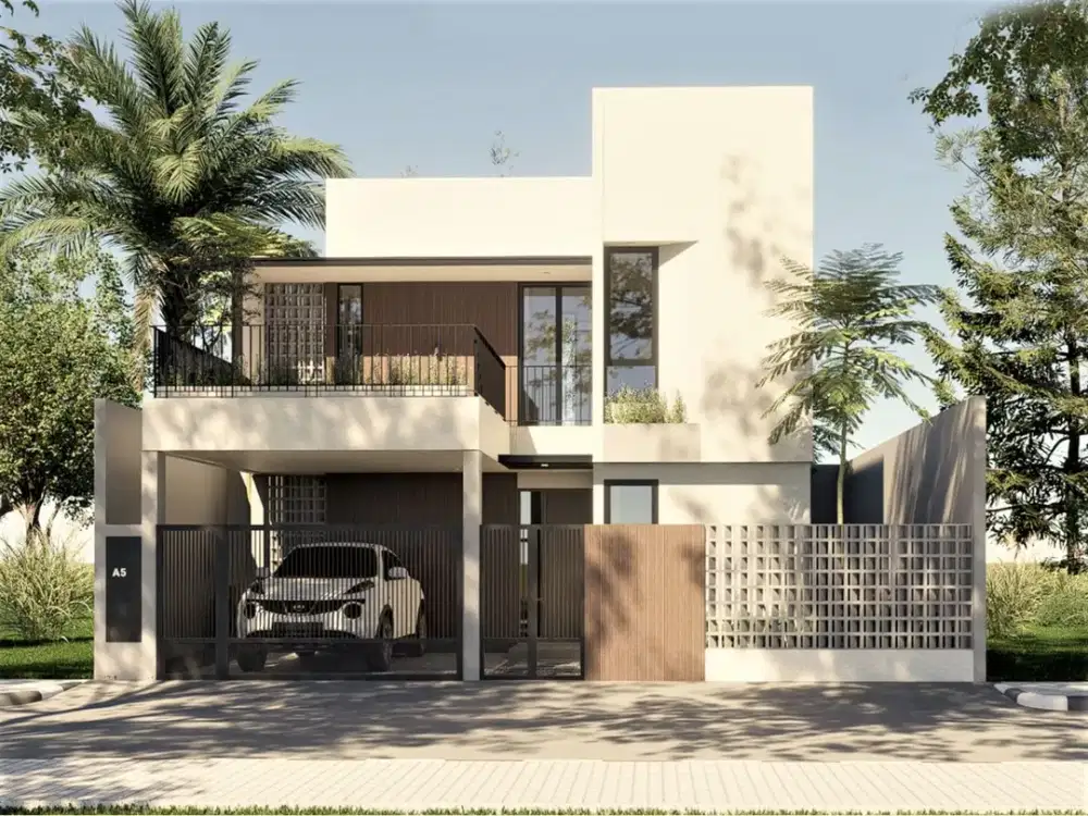 Rumah 2 Lantai Murah di Kota Magelang, View Bukit Tidar