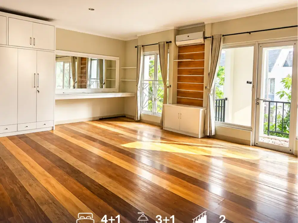 Rumah Semi Furnished Dengan Letak Strategis di Modernland