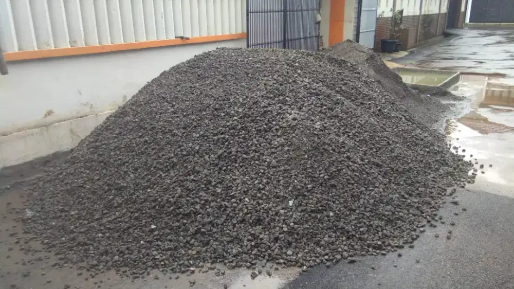Material sirtu batu limestone pasir cor hitam