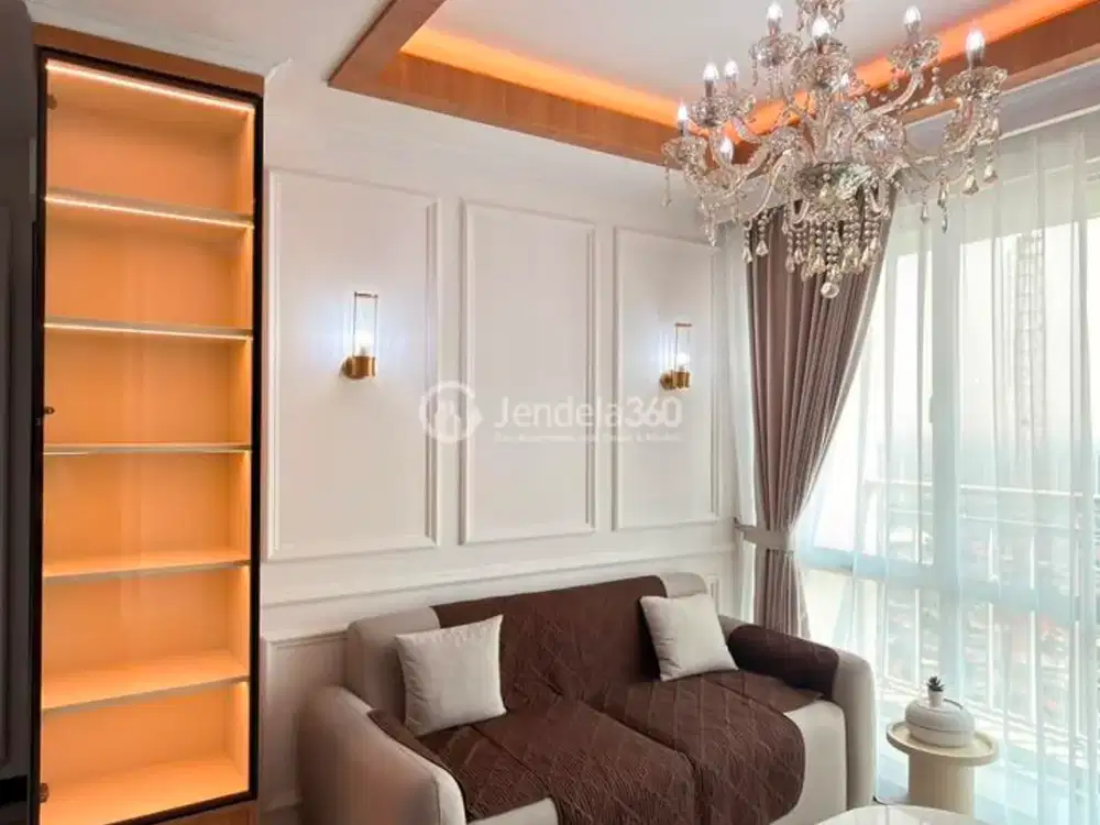 Disewakan Apartemen AKR Gallery West Residence tipe 2BR Full Furnished | GWRC047