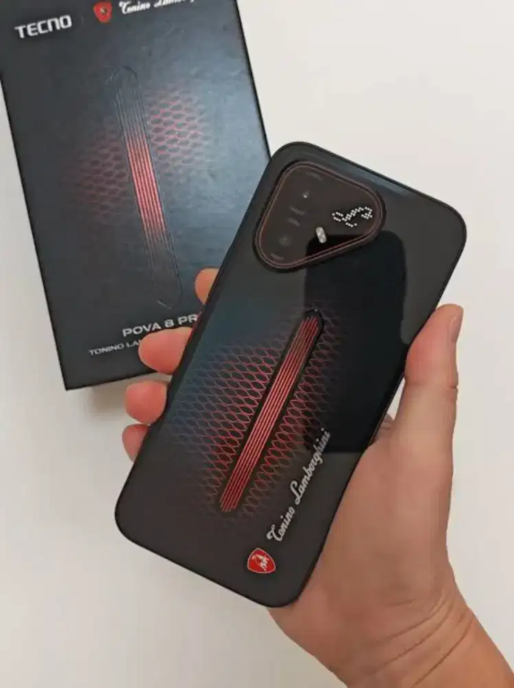 Pre Order Pova 8 Pro 5G Spesial Box Lamborghini Promo 500k