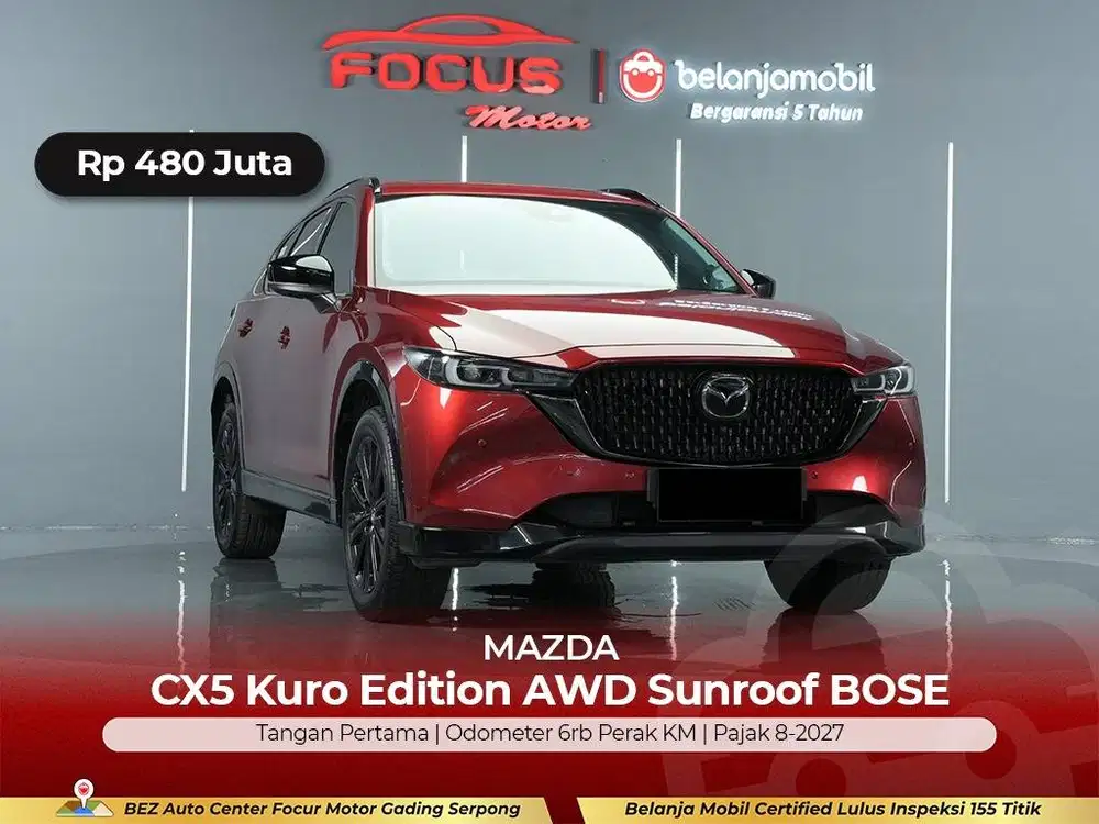 [ AWD - KM 6RB ] Mazda CX5 CX 5 CX-5 Kuro Edition Sunroof 2024/2025