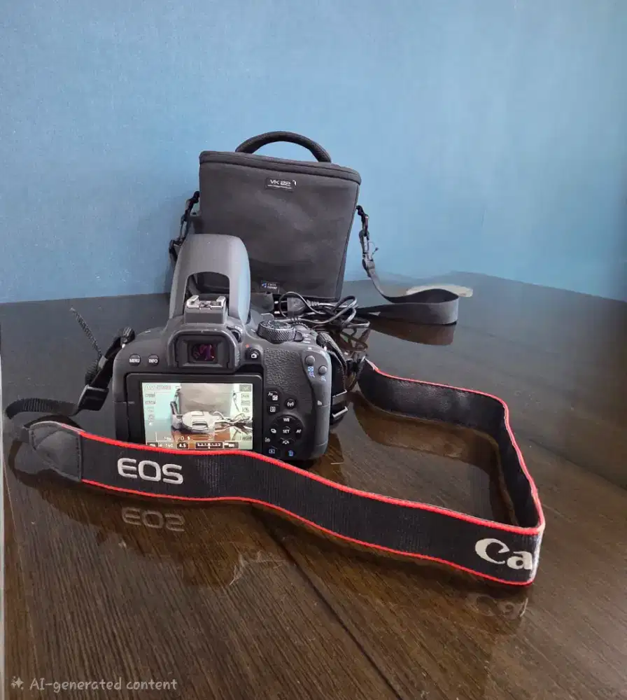 Canon EOS 800D + Lens Kit 18-55mm + Tas Vanguard|Sangat Jarang Dipakai